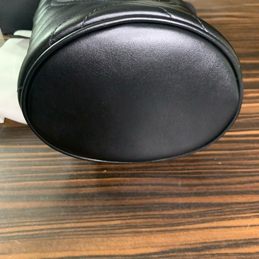 NWT Gucci Marmont Mini Bucket Bag - Picture 13 of 16